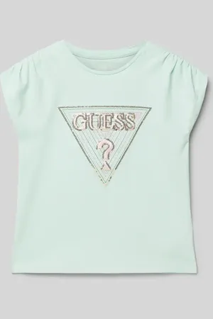 Guess T-Shirt mit Paillettenbesatz Modell 