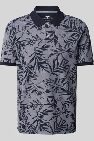 Fynch-Hatton Slim Fit Poloshirt mit Logo-Stitching in , Größe 3XL