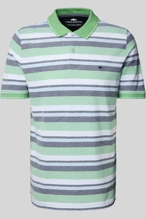 Fynch-Hatton Regular Fit Poloshirt mit Logo-Stitching in , Größe 3XL