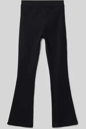 MANGO Flared Leggings in Ripp-Optik in , Größe 164