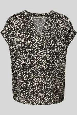 TOM TAILOR Relaxed Fit Blusenshirt aus reiner Viskose in , Größe 34