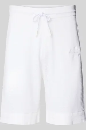 HUGO BOSS Sweatshorts mit Label-Stitching Modell 