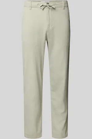 SELECTED Slim Tapered Fit Hose mit Tunnelzug Modell 