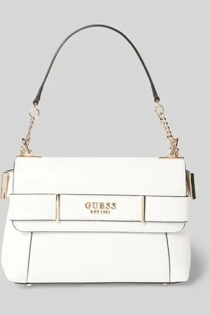 Guess Handtasche mit Label-Applikation in , Größe 1