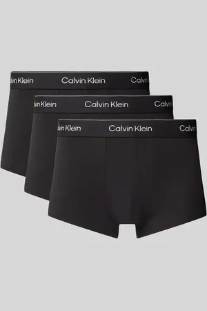 Calvin Klein Trunks mit elastischem Label-Bund im 3er-Pack in , Größe L