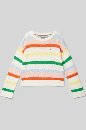 Tommy Hilfiger Strickpullover mit Label-Stitching in , Größe 152