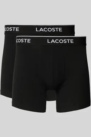 Lacoste Boxershorts mit elastischem Label-Bund im 3er-Pack in , Größe L