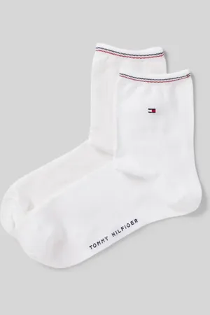 Tommy Hilfiger Socken mit elastischem Bündchen im 2er-Pack in , Größe 35-38