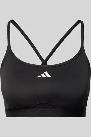 adidas Bustier mit Label-Prints in , Größe S