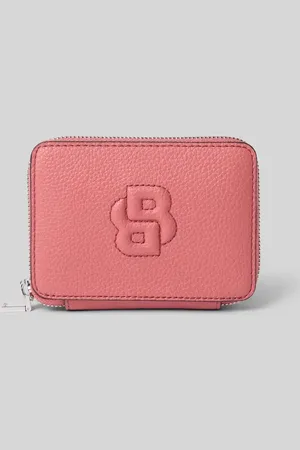 HUGO BOSS Portemonnaie mit Logo-Stitching Modell 