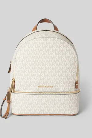 Michael Kors Rucksack mit Label-Applikation Modell 