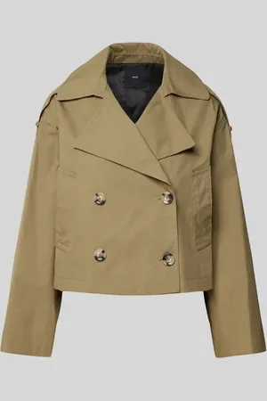 MANGO Trenchcoat mit Leistentaschen Modell 