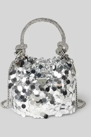Guess Handtasche mit Paillettenbesatz Modell 