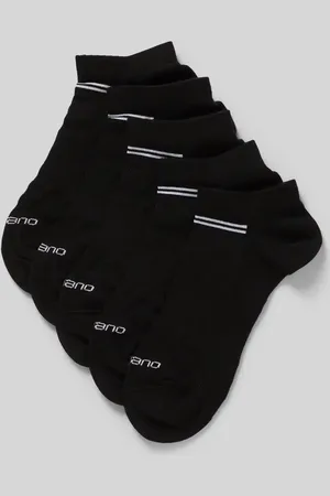 Camano Sneakersocken im 5er-Pack mit Logo-Detail in , Größe 35-38
