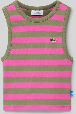 Lacoste Tanktop mit Logo-Badge in , Größe 140