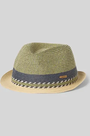 Barts Strohhut mit Label-Detail Modell 