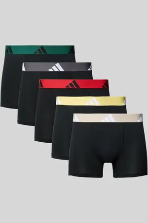 adidas Trunks mit elastischem Logo-Bund im 5er-Pack in , Größe L