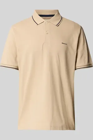 GANT Poloshirt mit Label-Stitching in , Größe 4XL