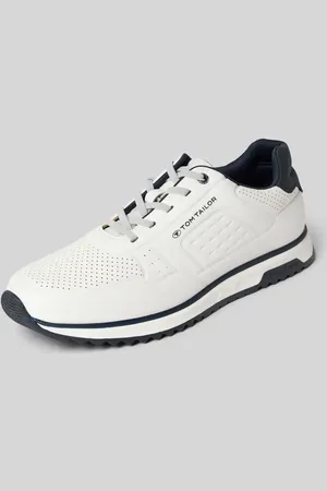TOM TAILOR Low Top Sneaker mit perforierter Oberfläche in , Größe 40