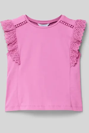 Mayoral T-Shirt mit Spitzenbesatz in , Größe 98