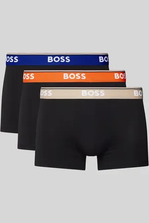 HUGO BOSS Trunks mit elastischem Label-Bund Modell 
