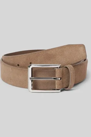 HUGO BOSS Ledergürtel mit Dornschließe Modell 