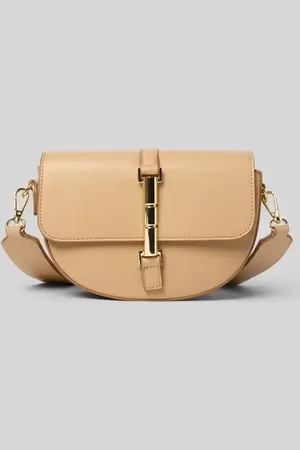 Seidenfelt Handtasche mit Schulterriemen Modell 