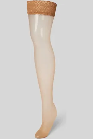 Falke Stay-Ups mit Spitze Modell 