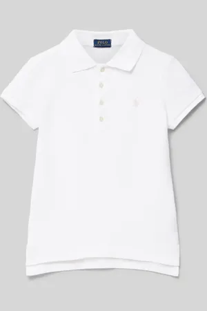 Ralph Lauren Regular Fit Poloshirt mit Logo-Stitching in , Größe M