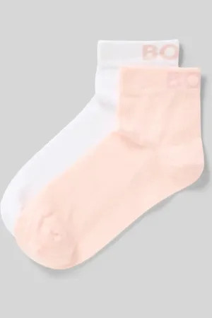 HUGO BOSS Socken mit Label-Stitching im 2er-Pack in , Größe 39-42