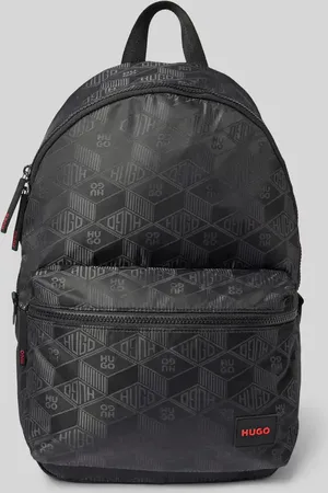 HUGO BOSS Rucksack mit Allover-Label-Print Modell 