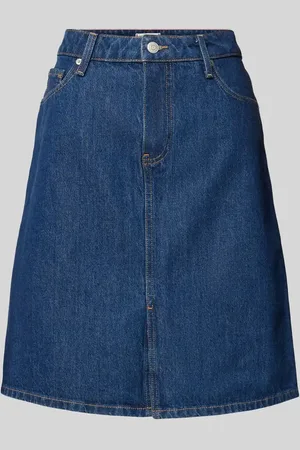 Tommy Hilfiger Knielanger Jeansrock im 5-Pocket-Design in , Größe 36