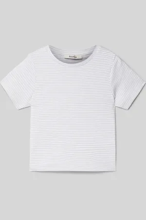 Garcia T-Shirt mit Label-Stitching in , Größe 140