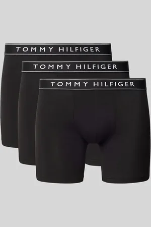 Tommy Hilfiger Boxershorts mit elastischem Label-Bund im 3er-Pack in , Größe S