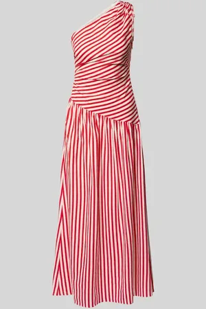 Forever New Abendkleid aus Leinen-Mix mit Raffungen in , Größe 32
