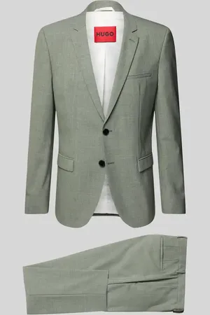 HUGO BOSS Slim Fit Anzug mit Pattentaschen Modell 