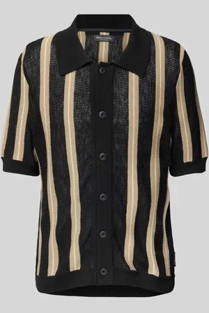 Marc O’ Polo Regular Fit Poloshirt aus Baumwoll-Leinen-Mix in , Größe L