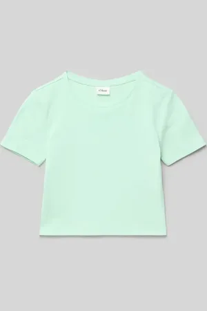 QS by s.Oliver Slim Fit T-Shirt aus reiner Baumwolle in , Größe 146