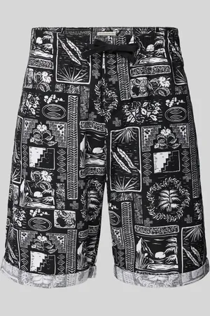 TOM TAILOR Relaxed Fit Bermudas aus Leinen-Baumwoll-Mix in , Größe L