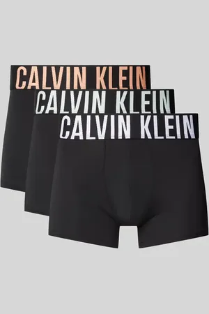 Calvin Klein Trunks mit elastischem Label-Bund im 3er-Pack in , Größe XXL