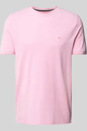 Fynch-Hatton T-Shirt mit Label-Stitching in , Größe 3XL