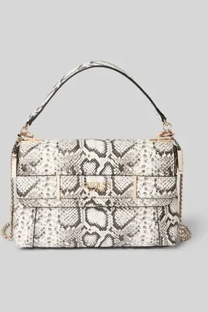 Guess Handtasche mit Label-Applikation in , Größe 1