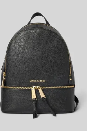 Michael Kors Lederrucksack mit Label-Applikation Modell 
