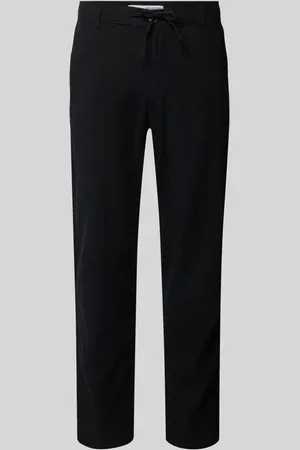 SELECTED Slim Tapered Fit Hose mit Tunnelzug Modell 