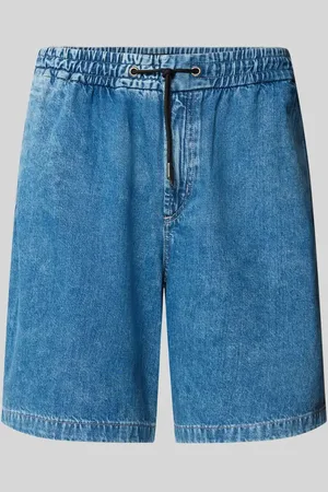 HUGO BOSS Regular Fit Jeansshorts mit elastischem Bund Modell 