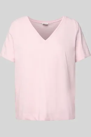 QS by s.Oliver Regular Fit T-Shirt aus reiner Baumwolle in , Größe 36