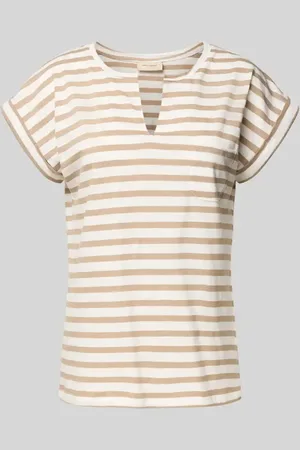 Freequent T-Shirt mit V-Ausschnitt Modell 
