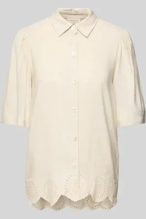 Freequent Regular Fit Bluse mit Lochstickerei Modell 