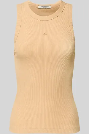 Scotch&Soda Tanktop mit Logo-Stitching in , Größe L