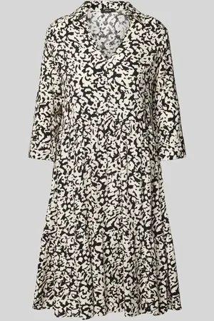 Opus Knielanges Kleid im Stufen-Look Modell 